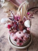 Cloche de fleurs séchées - Fleurs des sables – Image 6