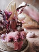 Cloche de fleurs séchées - Fleurs des sables – Image 23