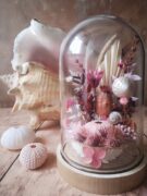 Cloche de fleurs séchées - Fleurs des sables – Image 5