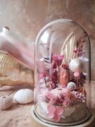 Cloche de fleurs séchées - Fleurs des sables – Image 27