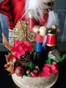 Cloche de fleurs séchées Noël, Casse-Noisette - Trépak – Image 25