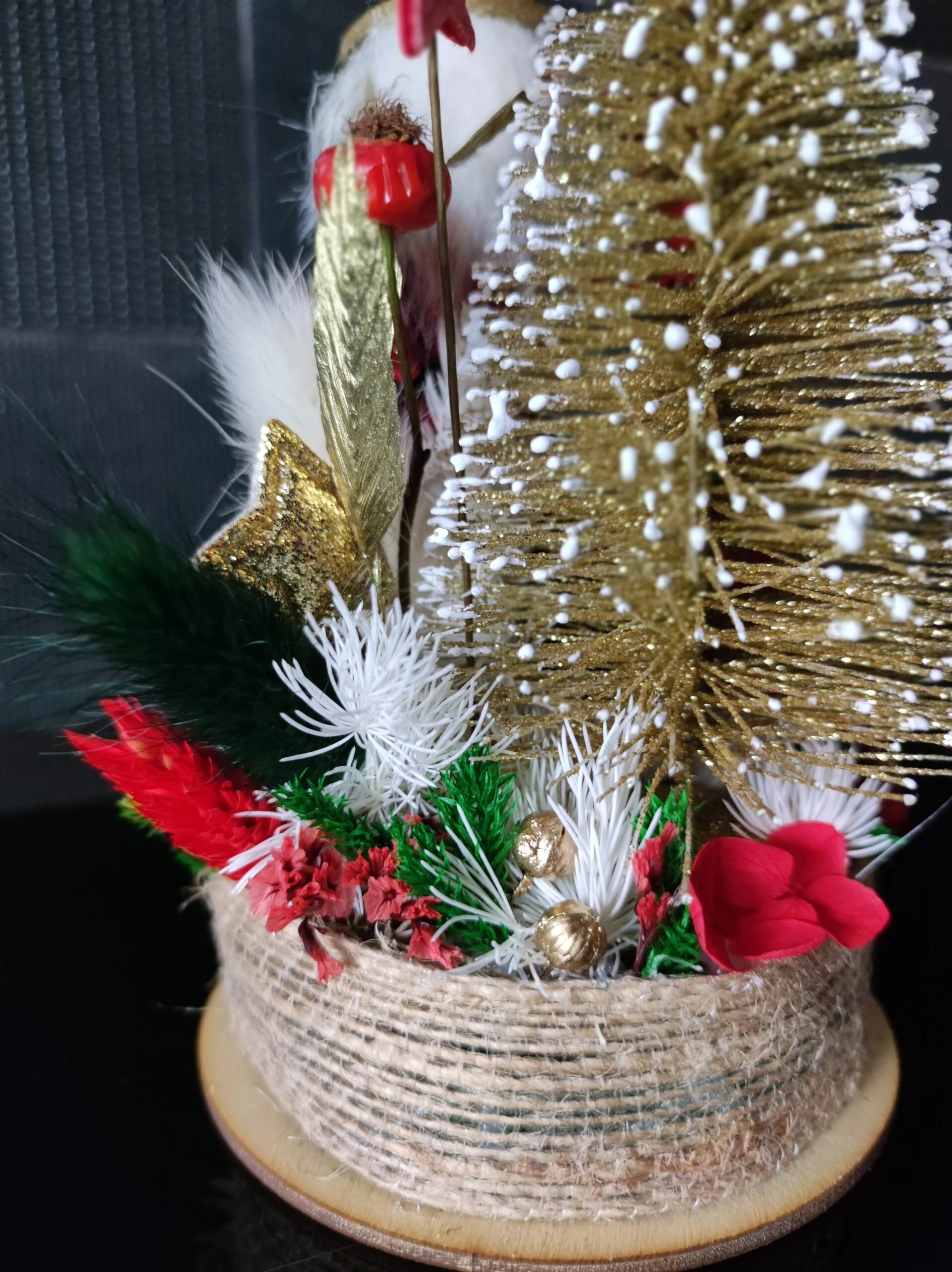 Cloche de fleurs séchées Noël, Casse-Noisette - Trépak – Image 38