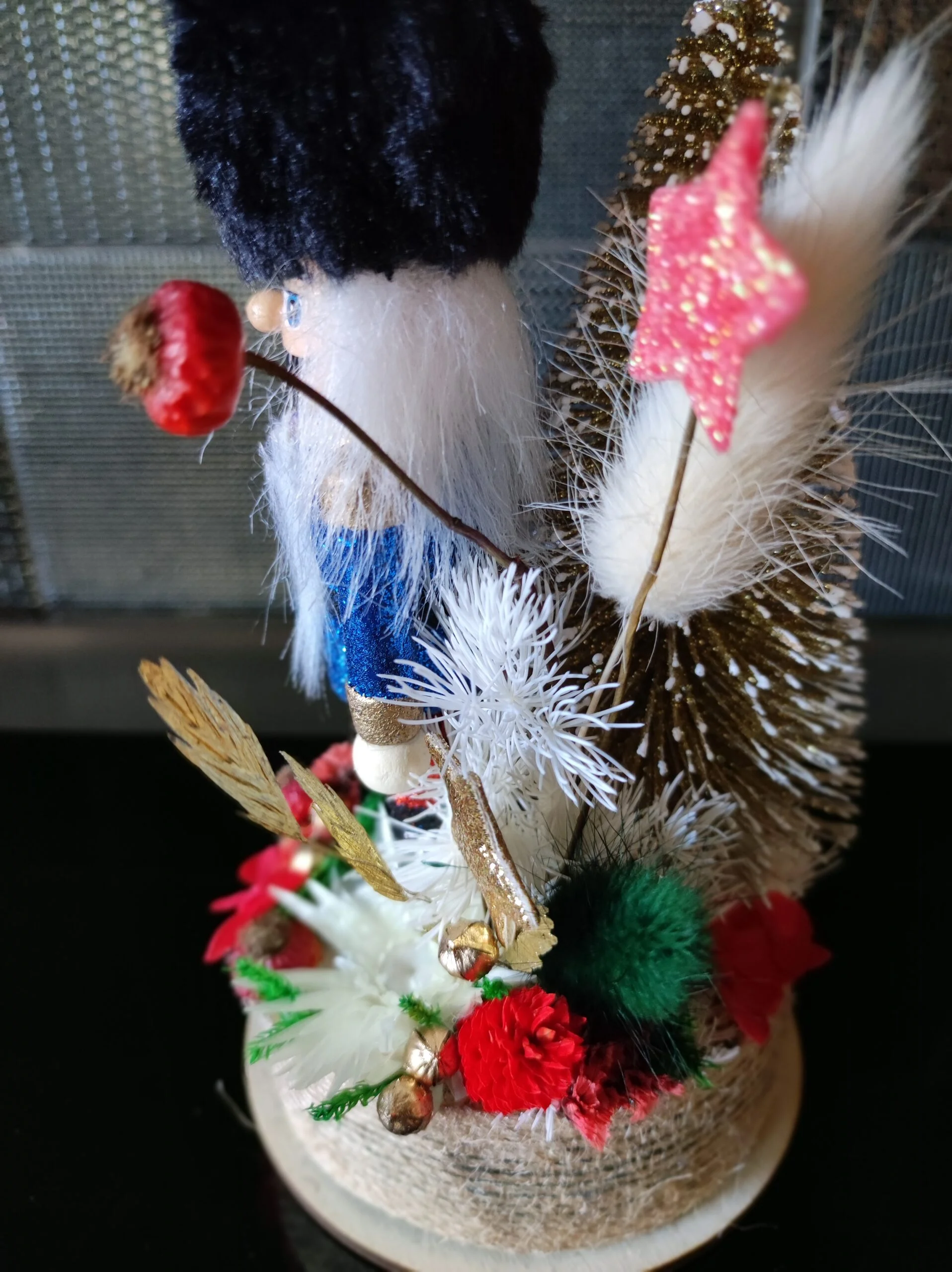 Cloche de fleurs séchées Noël, Casse-Noisette - Trépak – Image 34