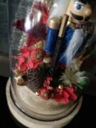 Cloche de fleurs séchées Noël, Casse-Noisette - Trépak – Image 46