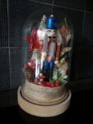 Cloche de fleurs séchées Noël, Casse-Noisette - Trépak – Image 12