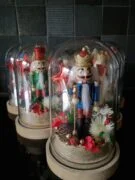 Cloche de fleurs séchées Noël, Casse-Noisette - Trépak – Image 16