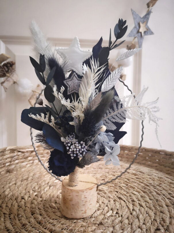 Cercle de fleurs séchées à poser - Prince Orgeat – Image 7