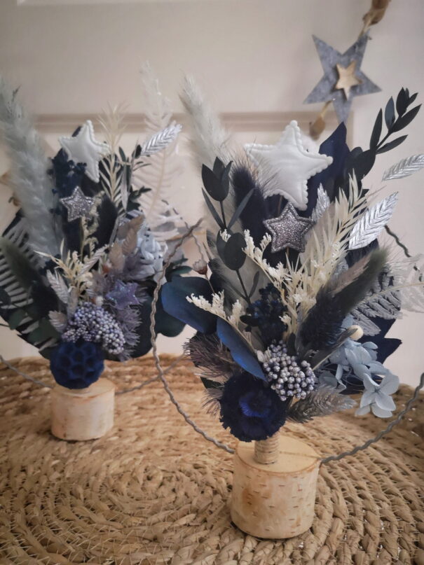 Cercle de fleurs séchées à poser - Prince Orgeat – Image 2