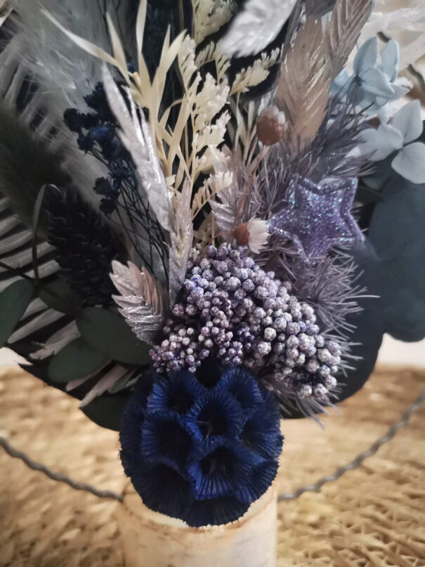 Cercle de fleurs séchées à poser - Prince Orgeat – Image 14