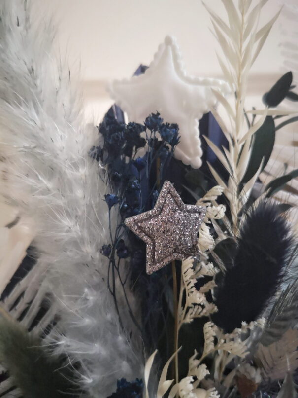 Cercle de fleurs séchées à poser - Prince Orgeat – Image 17