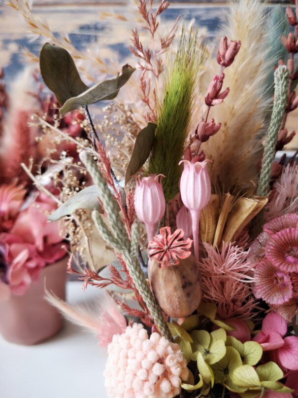 Petit bouquet de fleurs séchées à poser - "Eurëka" – Image 20