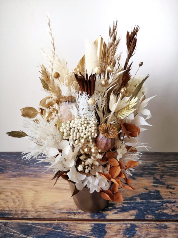 Petit bouquet de fleurs séchées à poser - "Eurëka" – Image 10