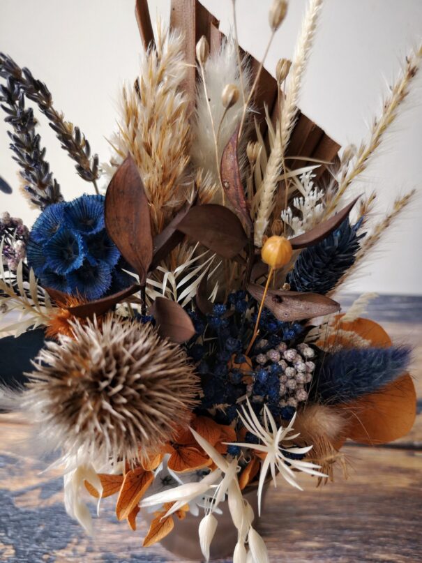 Petit bouquet de fleurs séchées à poser - "Eurëka" – Image 23