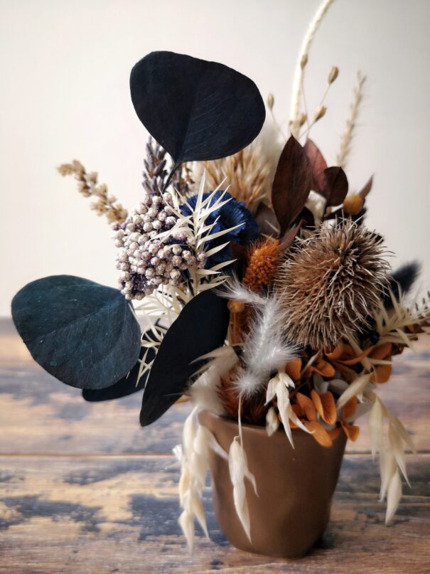 Petit bouquet de fleurs séchées à poser - "Eurëka" – Image 16