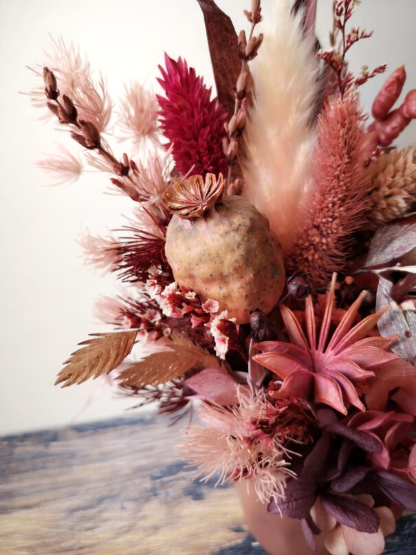 Petit bouquet de fleurs séchées à poser - "Eurëka" – Image 7