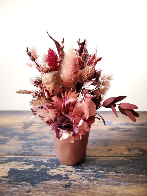 Petit bouquet de fleurs séchées à poser - "Eurëka" – Image 22