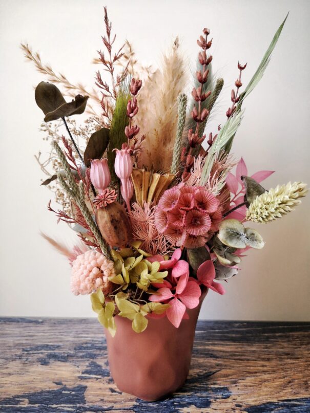 Petit bouquet de fleurs séchées à poser - "Eurëka" – Image 18