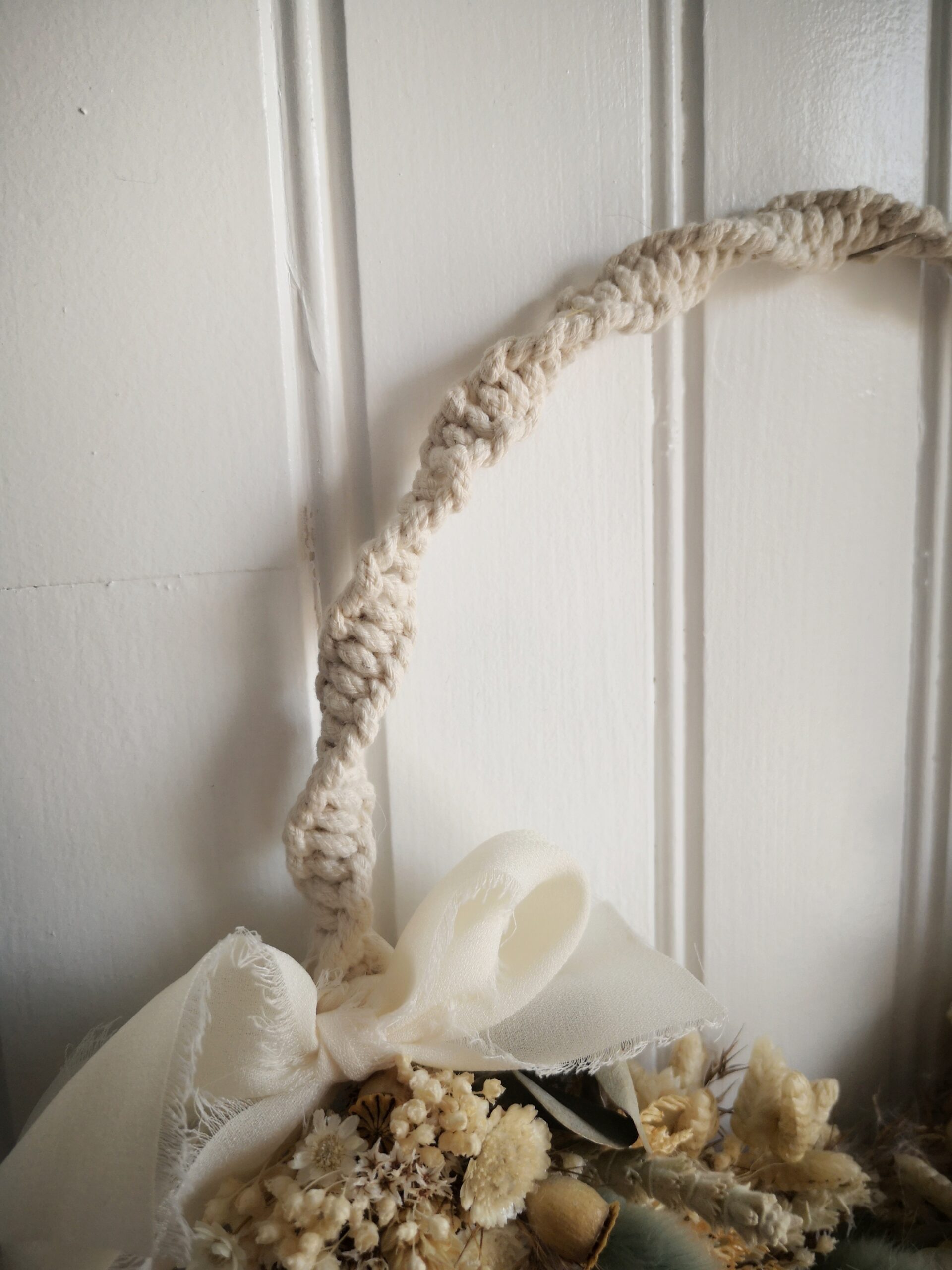 Couronne étoile En Fil Métallique - Décoration Murale Pentagramme - Style Macramé Doré - Pour Noël, Mariage, événements
