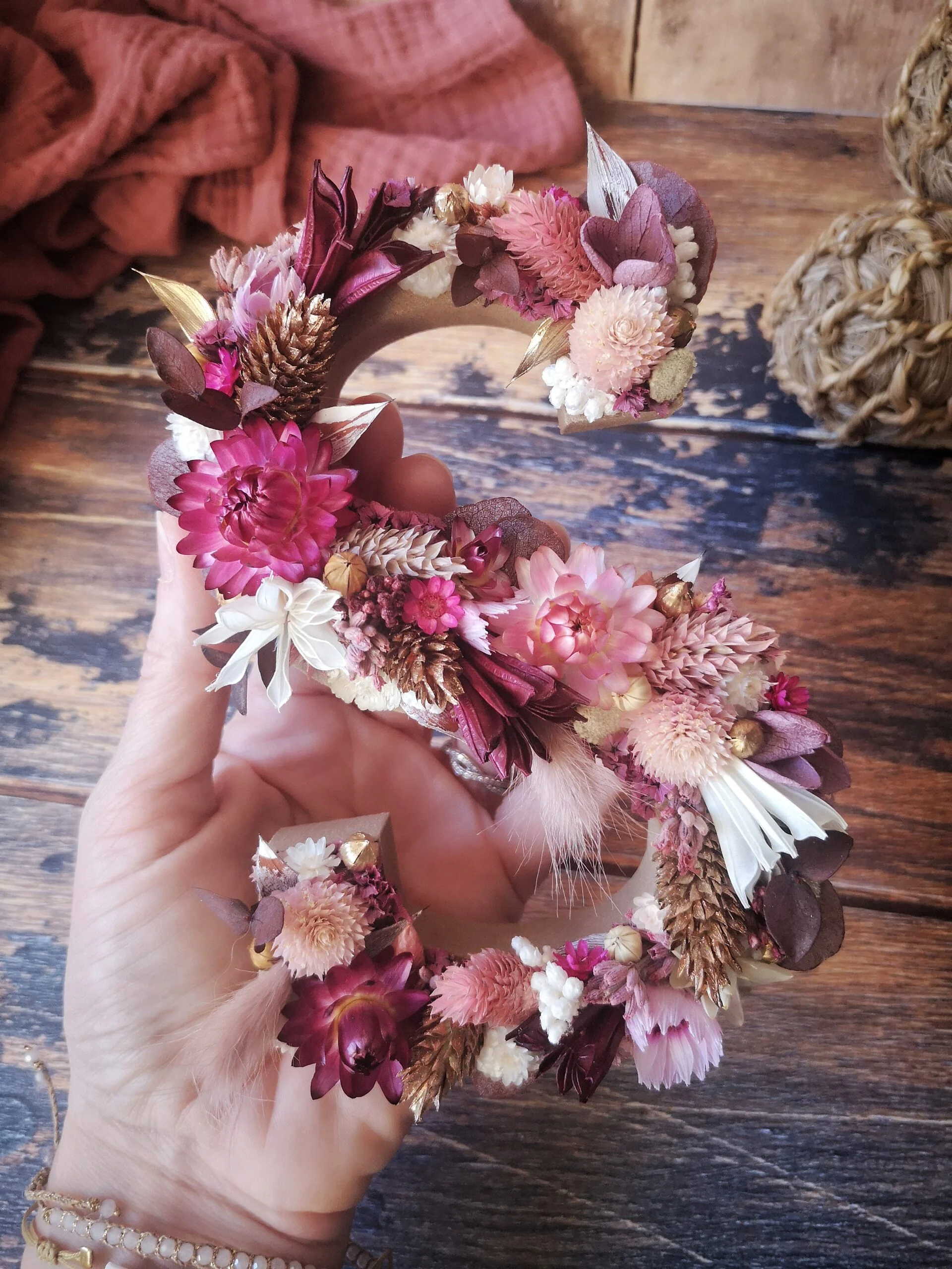 Atelier floral DIY - Lettres en fleurs séchées – Image 4