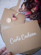 Envoyez une carte cadeau fleurs séchées, une surprise fleurie du montant de votre choix