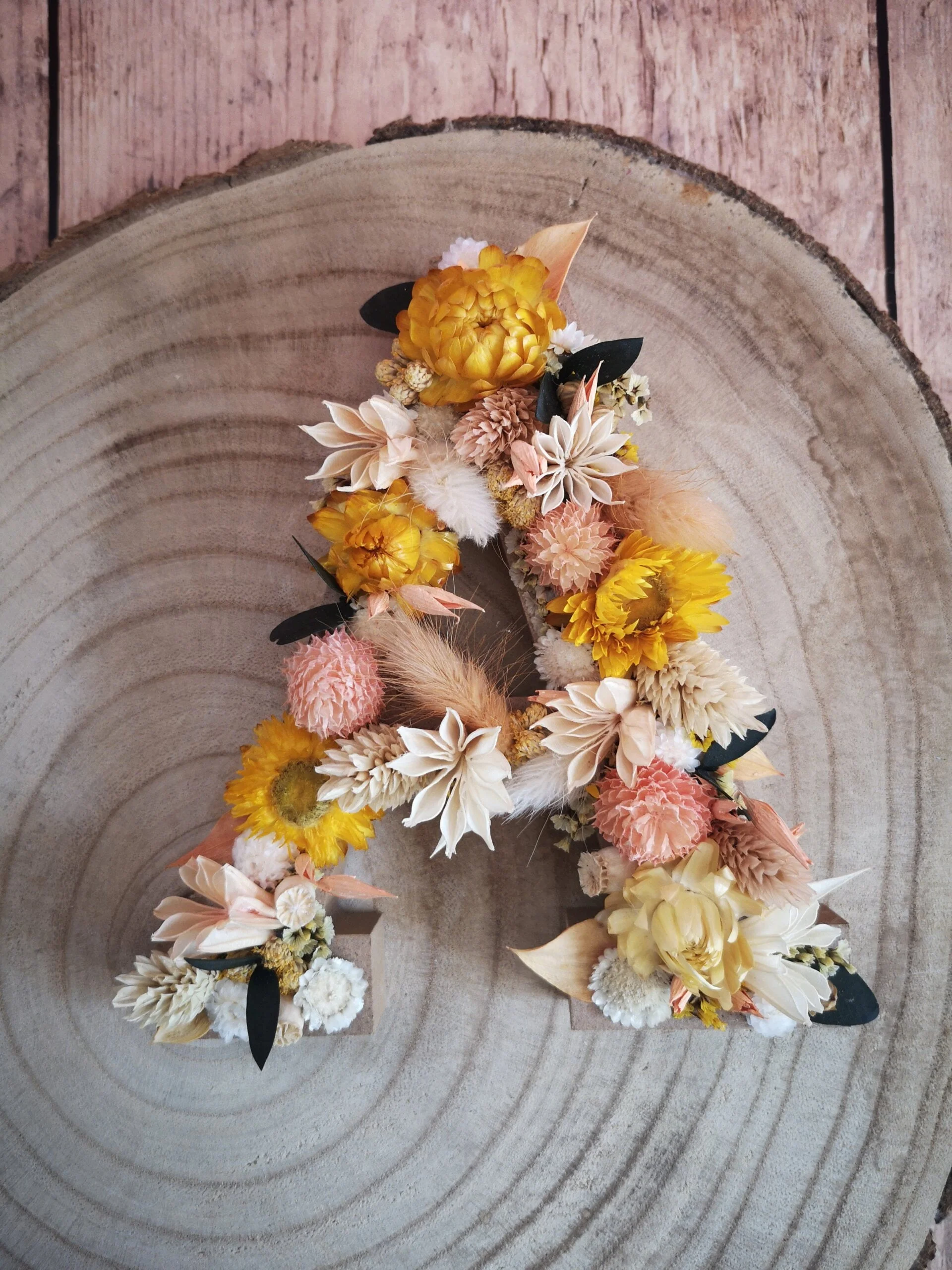 Atelier floral DIY - Lettres en fleurs séchées – Image 5