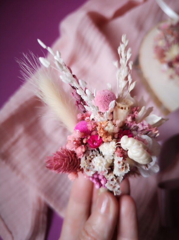 Commande accessoires fleuris pour Héléna (un bracelet et une boutonnière) – Image 4