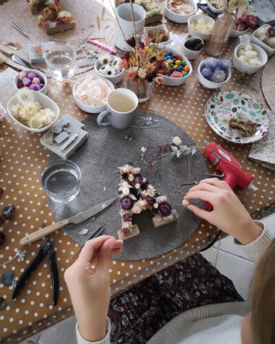 Atelier floral à Pornichet