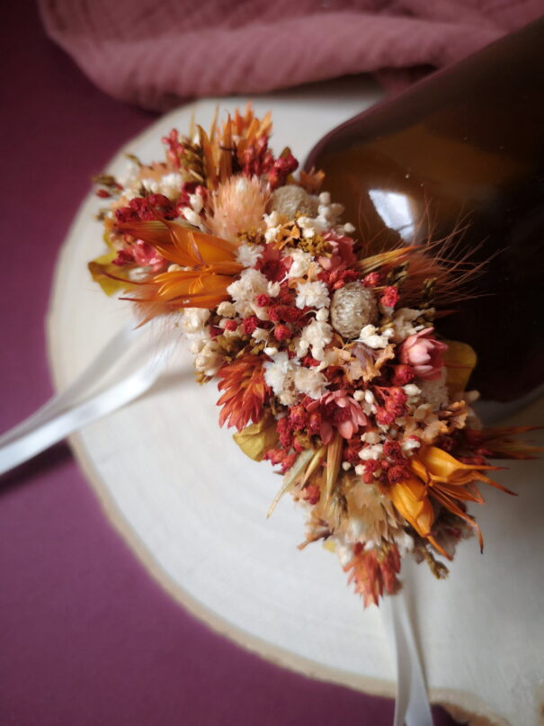 Bracelet en fleurs séchées – Image 10