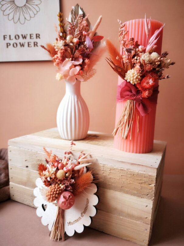 Coffret cadeau fleurs séchées [édition fête des mères] – Image 2