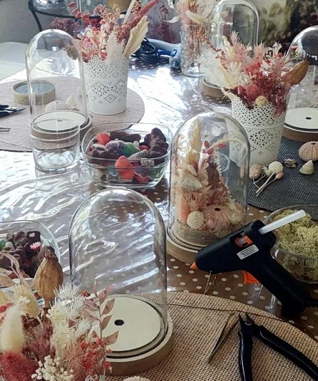 Atelier de fleurs séchées spécial EVJF