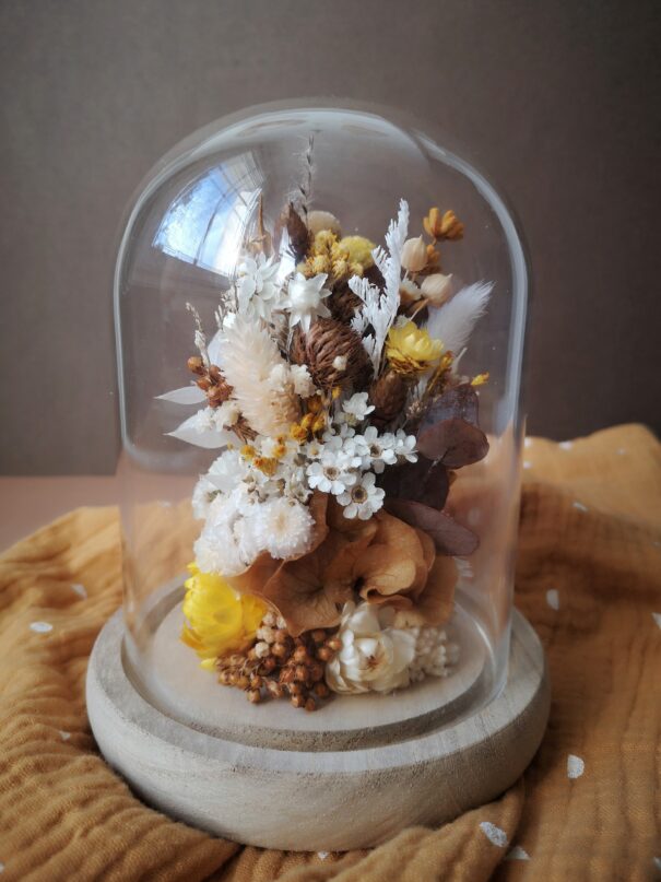 Participer à un atelier cloche de fleurs séchées [Acompte] – Image 3