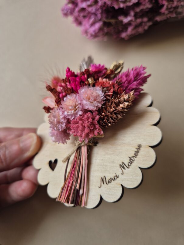 Commande de 5 aimants fleuris personnalisés – Image 5
