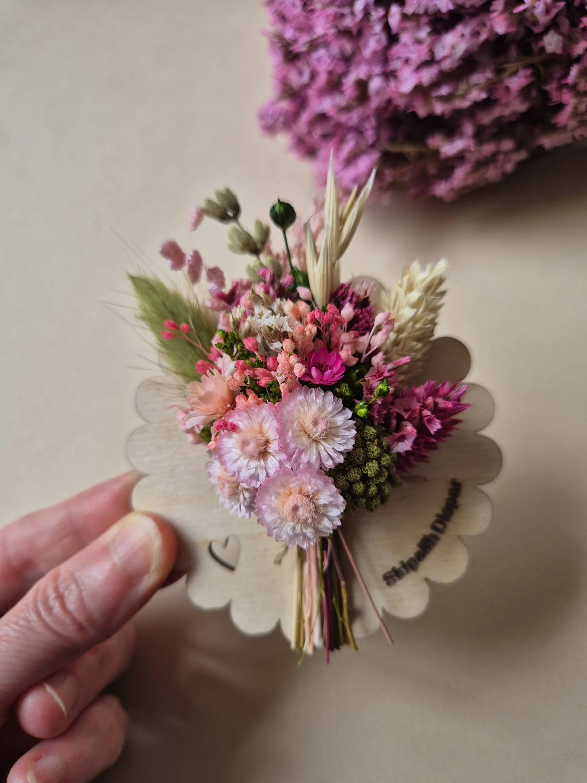 Commande de 5 aimants fleuris personnalisés – Image 10