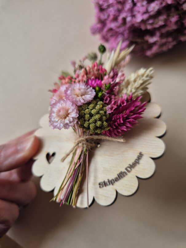 Commande de 5 aimants fleuris personnalisés – Image 11