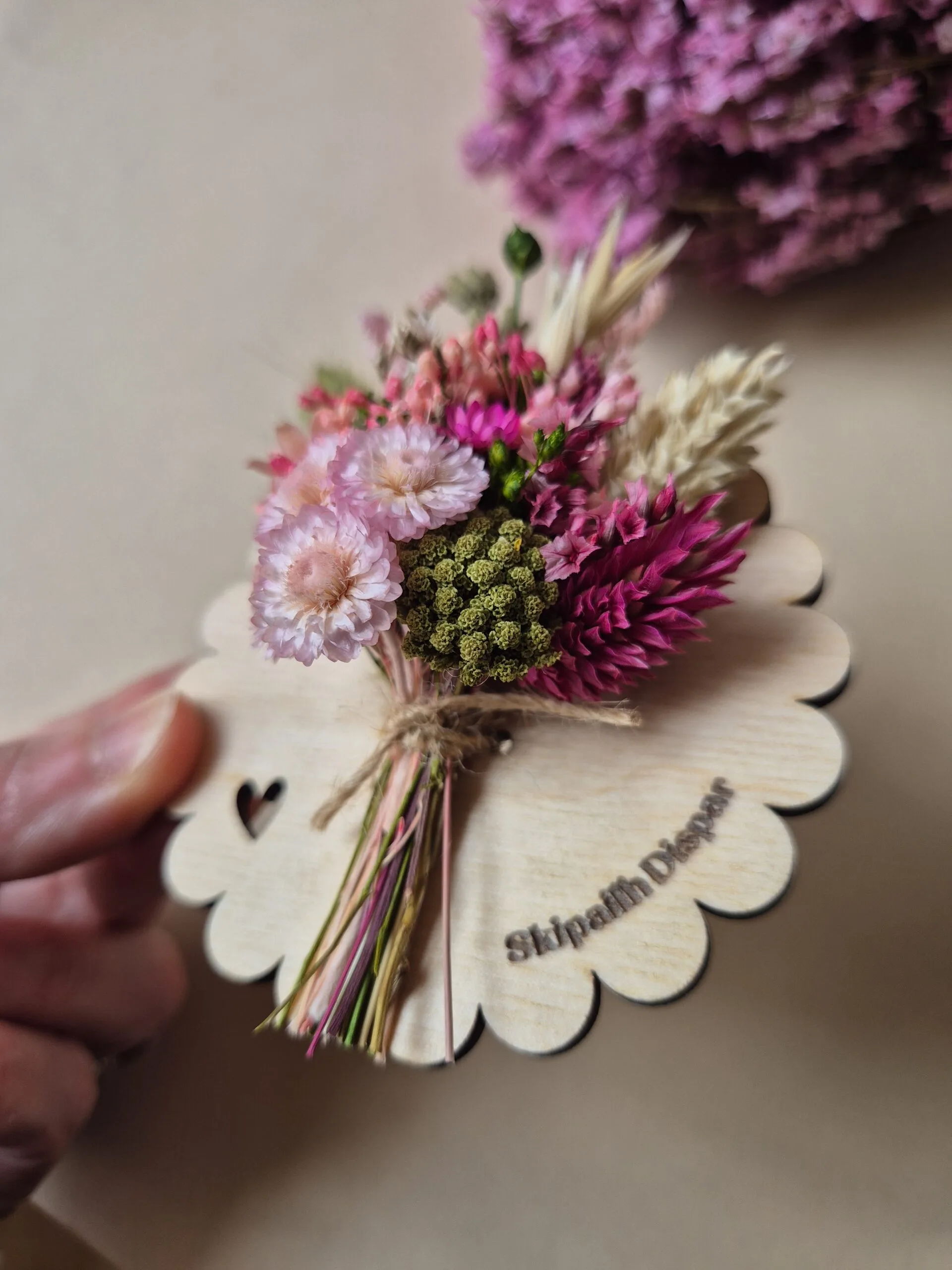 Commande de 5 aimants fleuris personnalisés – Image 11
