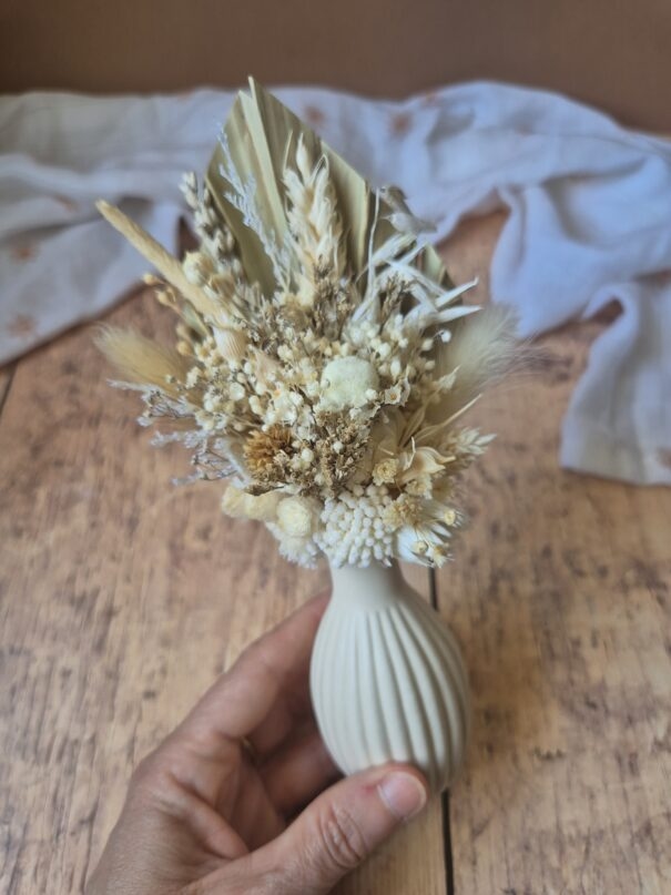 3 mini bouquets de fleurs séchées pour Léa – Image 7
