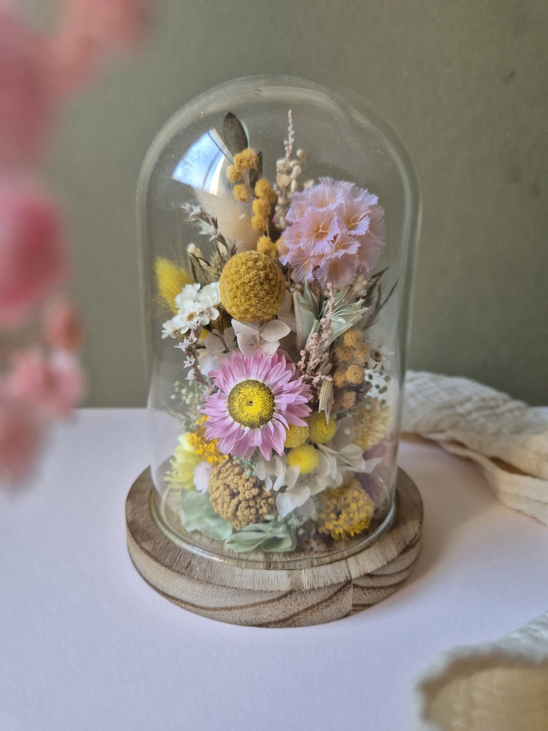 Atelier cloche de fleurs séchées – Image 2