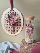 Atelier DIY – Petit cadre en bois et fiole fleuris – Image 2