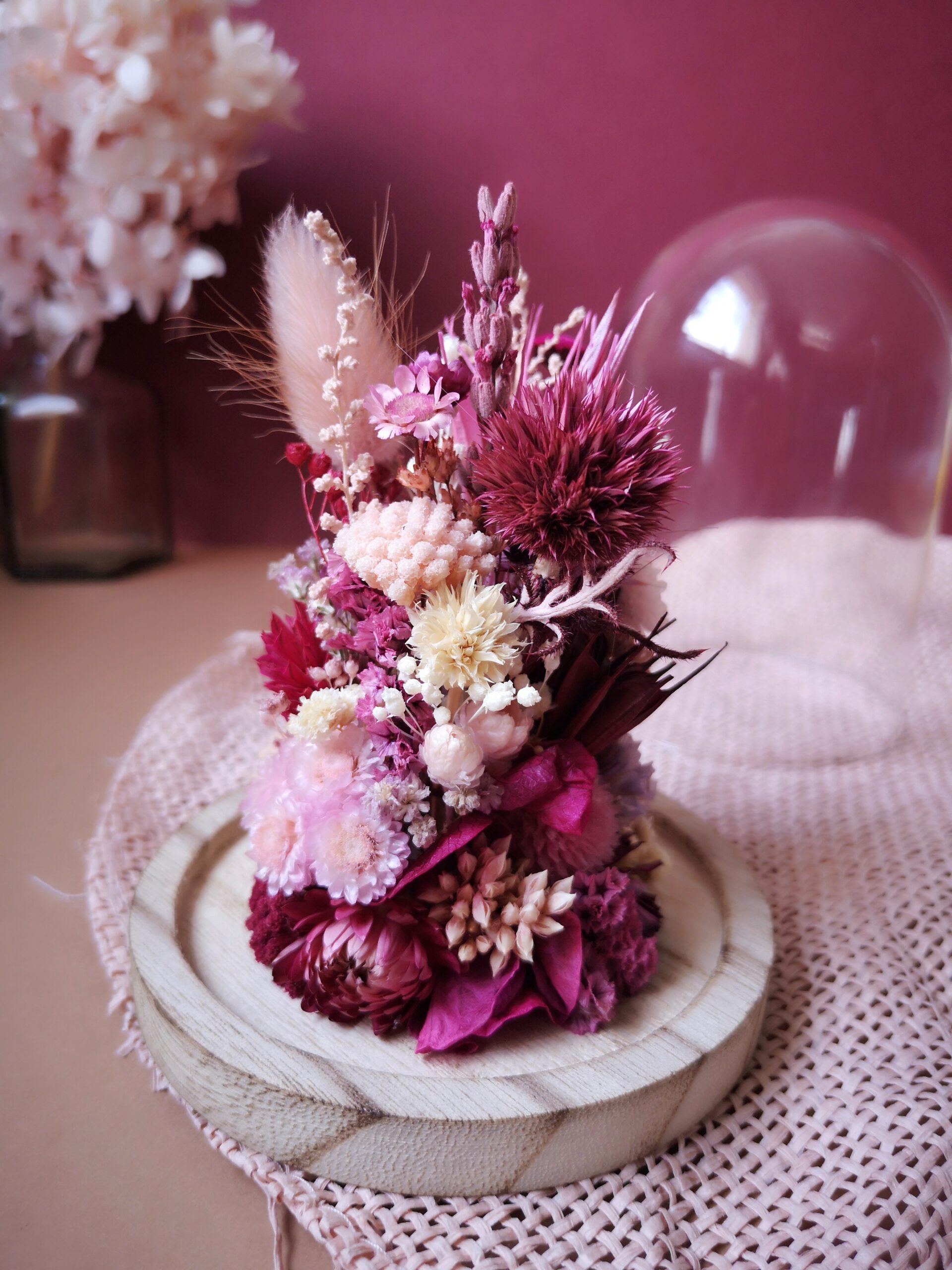 Atelier cloche de fleurs séchées – Image 5
